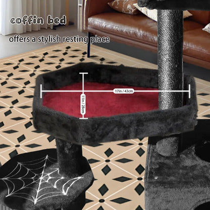 High Quality Cat Tree Design Cat Tower Indoor Cats Multi-Level Condo and Scratching Posts for Kittens