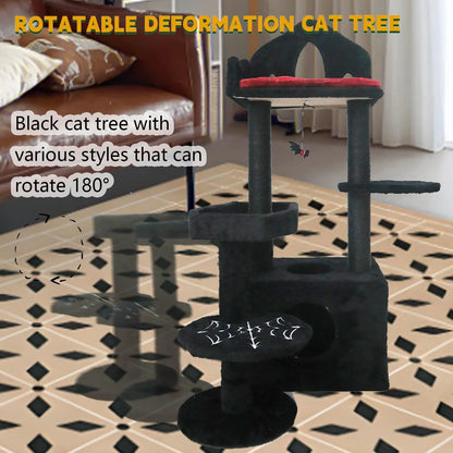 High Quality Cat Tree Design Cat Tower Indoor Cats Multi-Level Condo and Scratching Posts for Kittens
