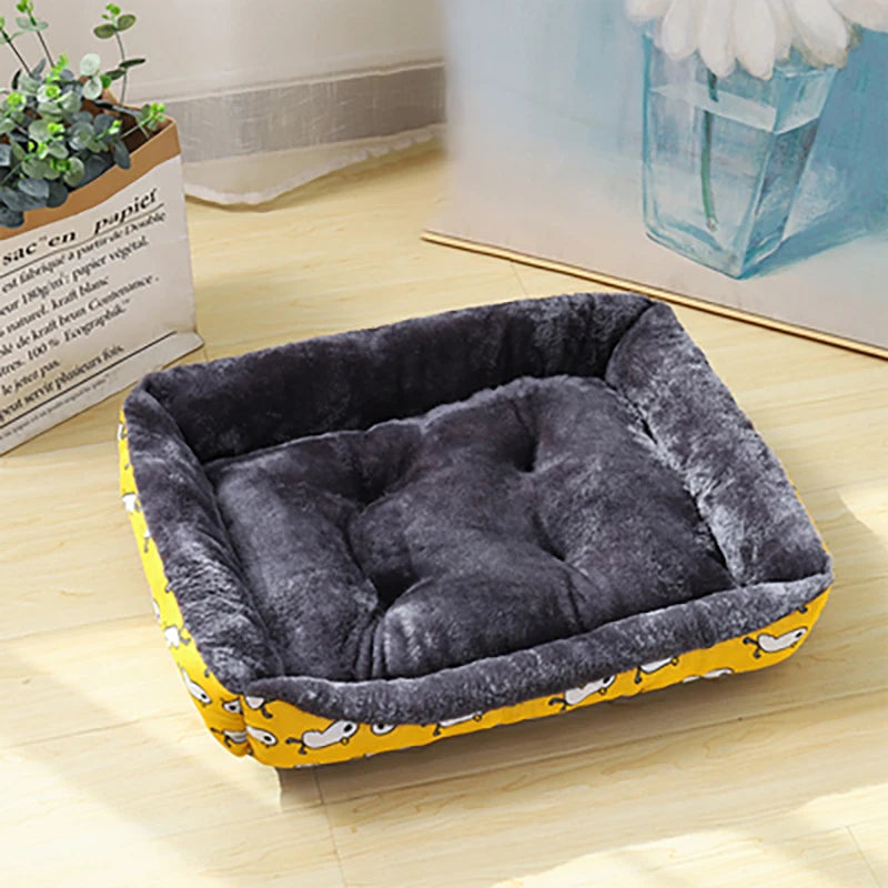 Pet Dog Bed Sofa Mats Winter Pet Products Coussin Chien Accessories Dogs Basket Supplies For Large Medium Small House Cat Bed