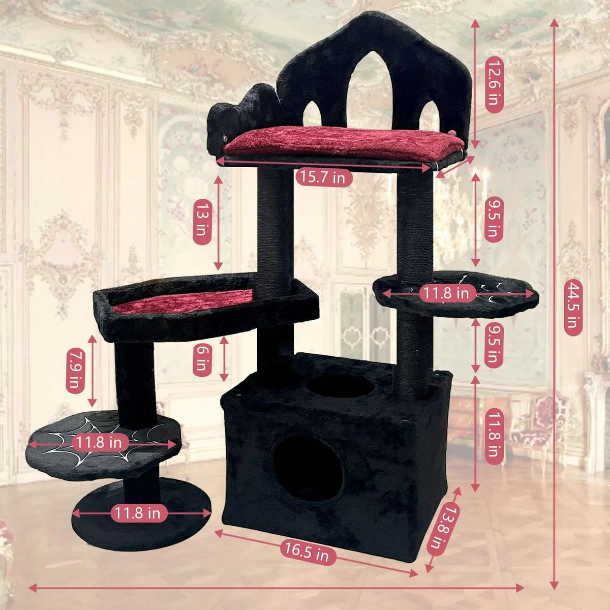 High Quality Cat Tree Design Cat Tower Indoor Cats Multi-Level Condo and Scratching Posts for Kittens