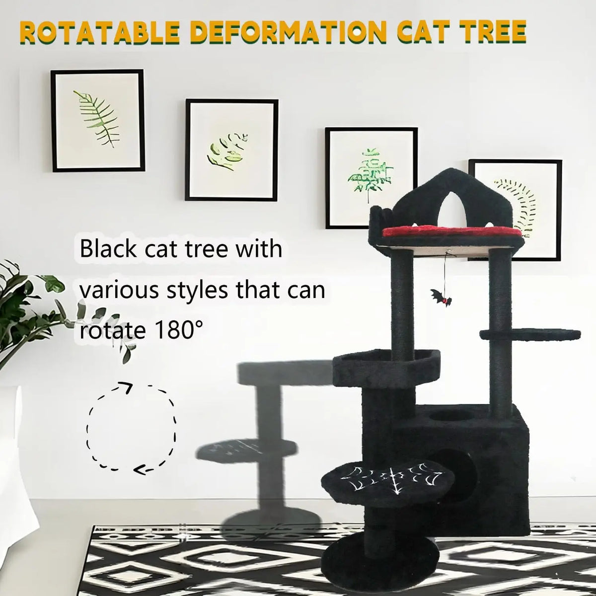 High Quality Cat Tree Design Cat Tower Indoor Cats Multi-Level Condo and Scratching Posts for Kittens
